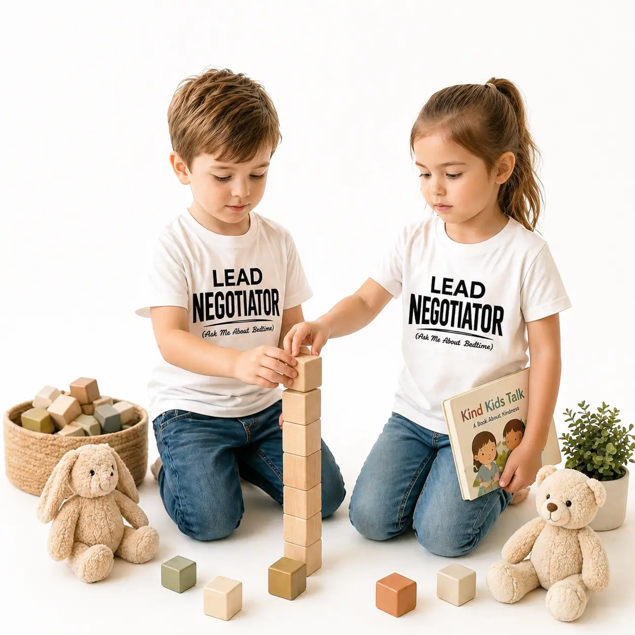 Lead Negotiator. — Kids Tee (Toddler + Youth)
