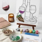 Spark Romance & Creativity: 11×14 Date Night Sequin Self-Care DIY Kit