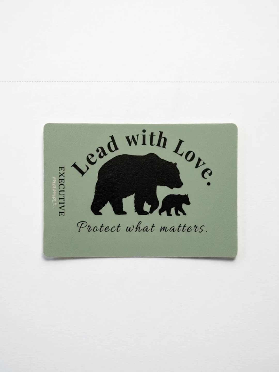 Mama Bear Leadership Sticker