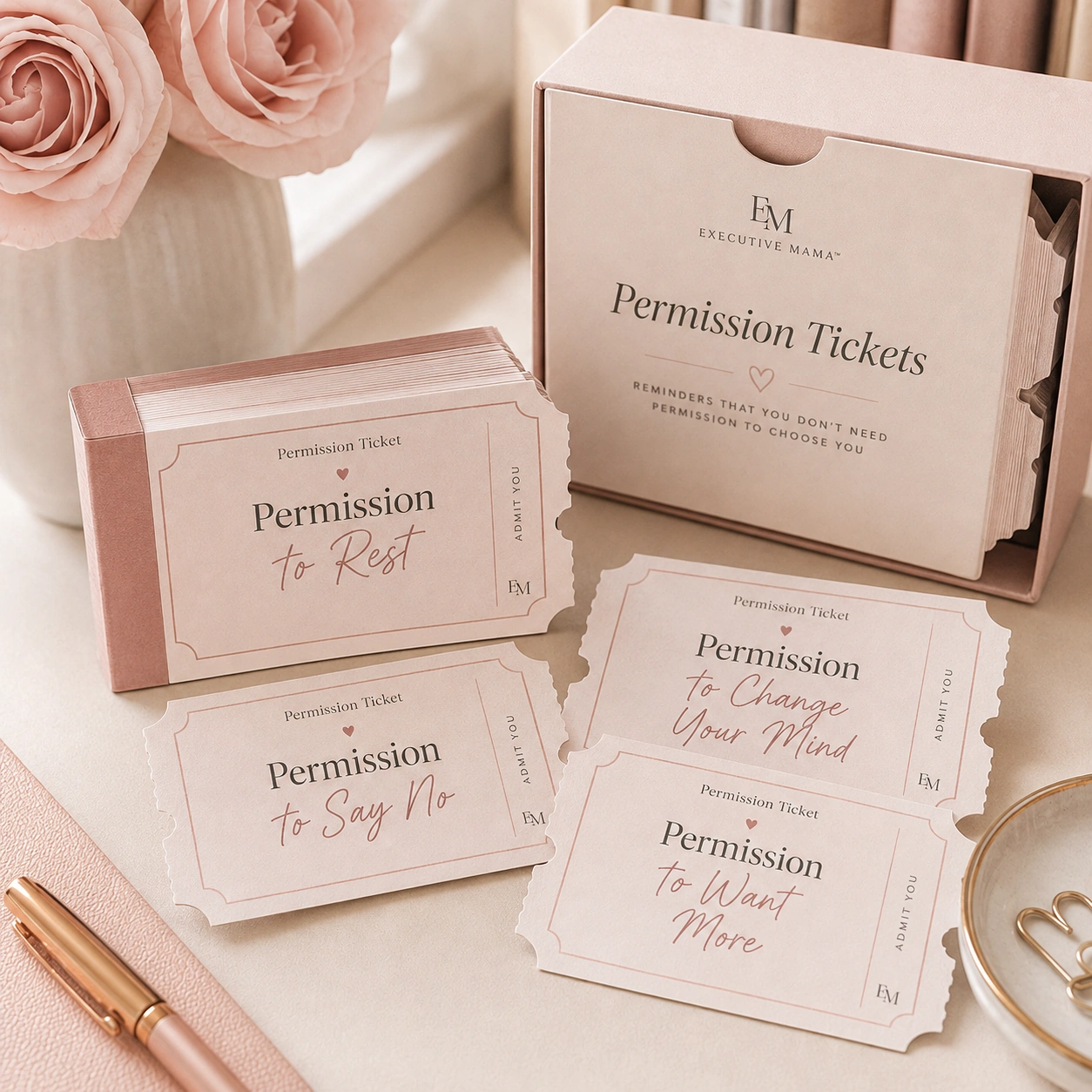 Executive Mama permission tickets